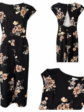 💐 Dynamite Floral Wide Leg Jumpsuit | Size Small